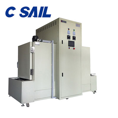 Horno de polarización de túnel de aire caliente de transporte laminado SCO-5-1