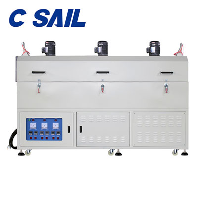 Horno carbonizado de transporte de aire caliente laminado SCO-4-3